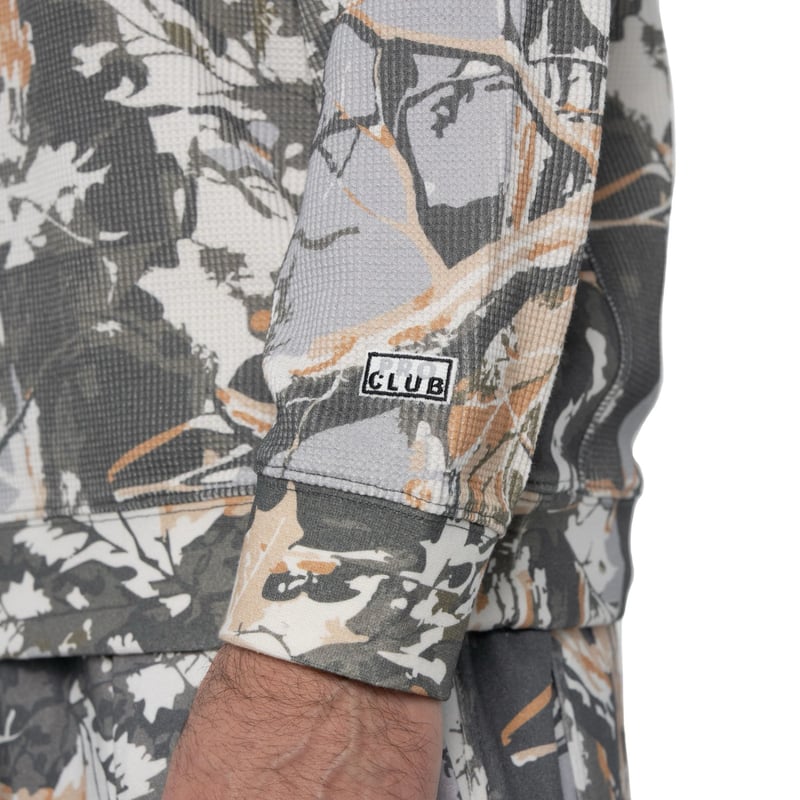 PRO CLUB HEAVYWEIGHT THERMAL CREW (SNOW TREE CA
