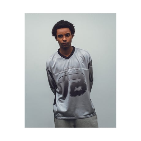 THROWBACK2000 TB Hockey Jersey (Gray)｜スローバック2000 TB ホッケージャージ（グレー)