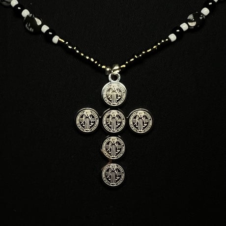 JOHN SOFIA Six Messiah Beads Necklace (Silver)｜ジョンソフィア シックスメサイア ビーズネックレス（シルバー）