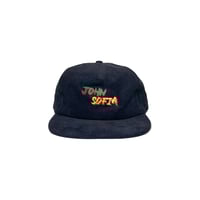 JOHN SOFIA Rasta Corduroy Snapback (Black)