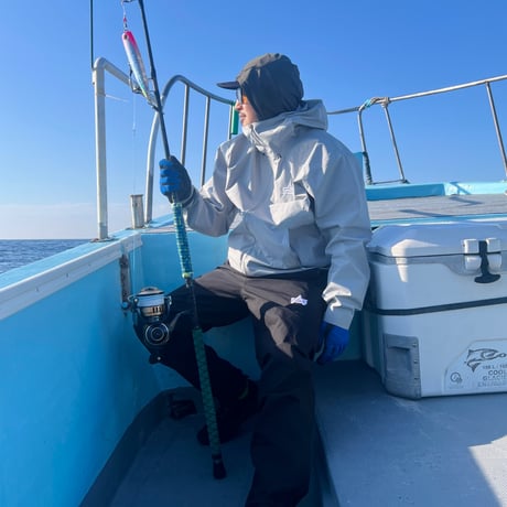 Attack Fishing Club “AS LOGO” GORE-TEX SHELL JACKET (CEMENT) | アタックフィッシングクラブ ゴアテックス シェルジャケット（セメント）