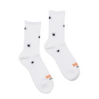 NEMES 302 NEMES x HEAT "BULLET" SOCKS (White) | ネメス サンマルニ ネメス バイ ヒート 「バレット」ソックス（ホワイト）