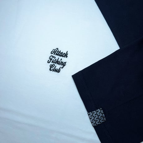 AFC Mini Logo 3/4 Raglan Tee (Wht/Nvy/Blk)｜エーエフシー ミニロゴ ラグランTシャツ（ホワイト/ネイビー/ブラック）