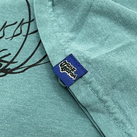 JOHN SOFIA Acid CT Garment Dye Tee (Lt Green, Yellow)｜ジョンソフィア アシッドCT ガーメントダイ ティーシャツ（ライトグリーン/イエロー）