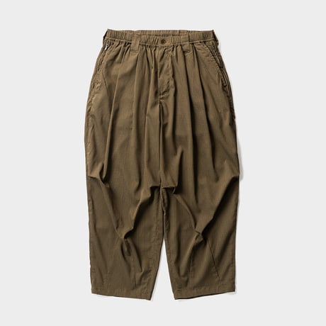 TIGHTBOOTH SEERSUCKER BALLOON PANTS (Olive)｜タイトブース シアサッカー バルーン パンツ（オリーブ）