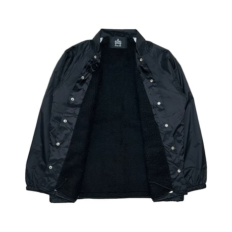 ATTACK ORIGINAL “Angel” & “Compass” Coach Jacket (Blk/Blu)｜アタックオリジナル エンジェル＆コンパス コーチジャケット（ブラック/ブルー）