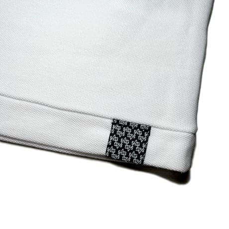 ATTACK ORIGINAL School Polo (WHITE, BLACK)｜アタックオリジナル スクールポロ（ホワイト/ブラック）