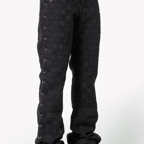 GUAPI Obsidian Black Braided Pant (Black)