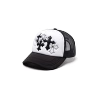 SUPPLIER Multiple Cross Mesh Cap (BLACK)｜サプライヤー マルチプル クロス メッシュキャップ（ブラック)