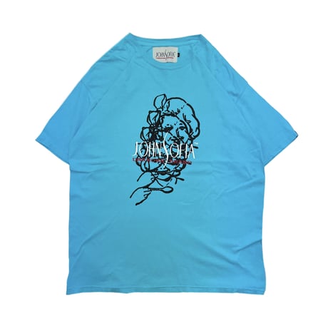 JOHN SOFIA Acid Spoon Garment Dye Tee (Turquoise, Purple)｜ジョンソフィア アシッドスプーン ガーメントダイT（ターコイズ/パープル）