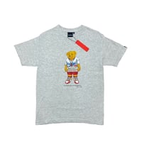 ATTACK ORIGINAL “Mookie” BEAR TEE by INTERBREED (ASH)｜アタックオリジナル “ムーキー” ベアー ティー by インターブリード（アッシュ）