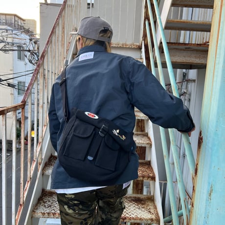 JOHN SOFIA Pins Custom Army Shoulder (Black)｜ジョンソフィア ピンズカスタム アーミーショルダー（ブラック）