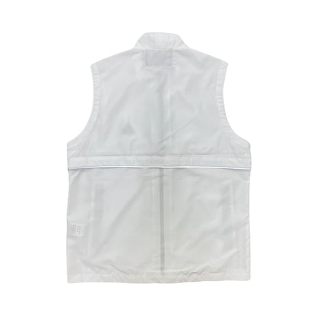 AFC △ One Point Embroidery Nylon Track Vest｜AFC △ ワンポイント エンブロイダリー ナイロン トラックベスト