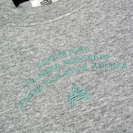 ATTACK ORIGINAL “CONCEPT” DRAWCORD LS TEE II (GRY)｜アタックオリジナル “コンセプト” ドローコード ロングスリーブ ティーシャツ2（グレー）