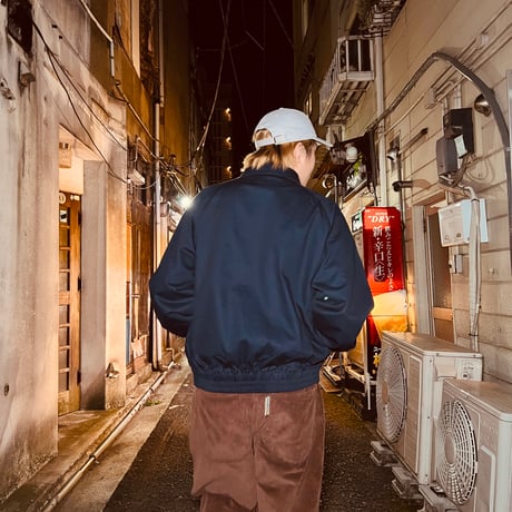 ATTACK ORIGINAL “CONCEPT” Harrington Jacket (Navy)｜アタックオリジナル “コンセプト” ハリントンジャケット（ネイビー）