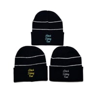 AFC Reflective Line Beanie (Navy/Lemon, Navy/Ash, Navy/Sky)｜エーエフシー リフレクティブライン ビーニー