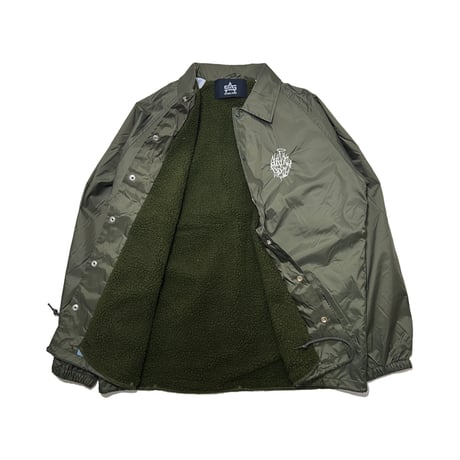 ATTACK ORIGINAL “Angel” & “Compass” Coach Jacket (O.D)｜アタックオリジナル エンジェル＆コンパス コーチジャケット（オリーブドラブ）