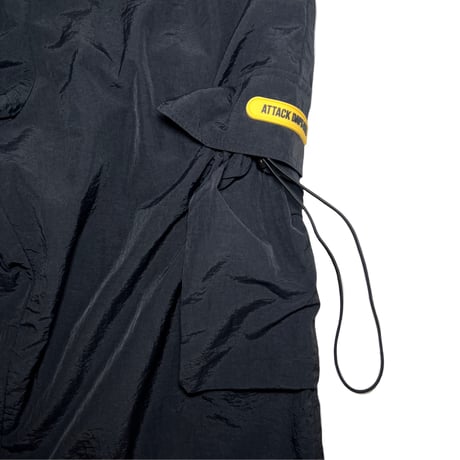 ADG Nylon Easy Cargo Pants (Blk)｜ADG ナイロン イージーカーゴパンツ（ブラック）