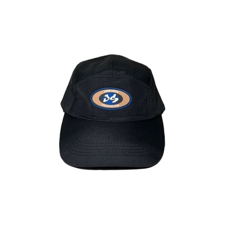 JOHN SOFIA 5Panel Field Cap (Black/Blue)｜ジョンソフィア 5パネル フィールドキャップ（ブラック/ブルー）