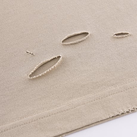 SUPPLIER Dusty Iron Cross Layered Long Sleeve Tee (BEIGE)｜サプライヤー ダスティアイアン クロス レイヤード ロングスリーブティー（ベージュ）