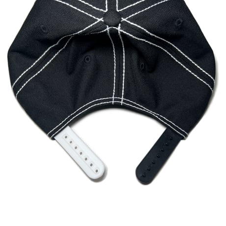 ADG AS Logo Stitch Snapback (Wht)｜エーディージー ASロゴ ステッチ スナップバック（ホワイト）
