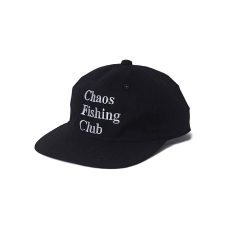 Chaos Fishing Club Logo Cap (BLACK)｜カオス フィッシング クラブ ロゴ キャップ（ブラック）