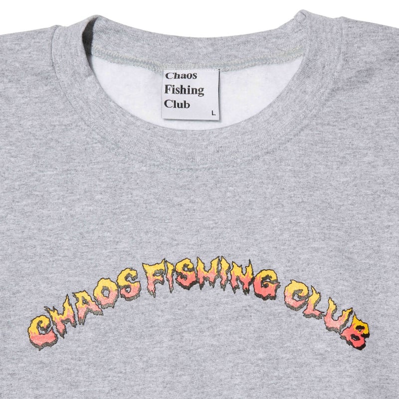 Chaos Fishing Club EVIL FLAME CREW NECK L/S | A...