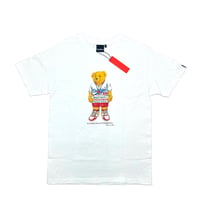 ATTACK ORIGINAL “Mookie” BEAR TEE by INTERBREED (WHT)｜アタックオリジナル “ムーキー” ベアー ティー by インターブリード（ホワイト）
