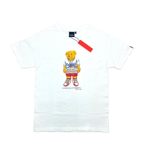 ATTACK ORIGINAL “Mookie” BEAR TEE by INTERBREED (WHT)｜アタックオリジナル “ムーキー” ベアー ティー by インターブリード（ホワイト）