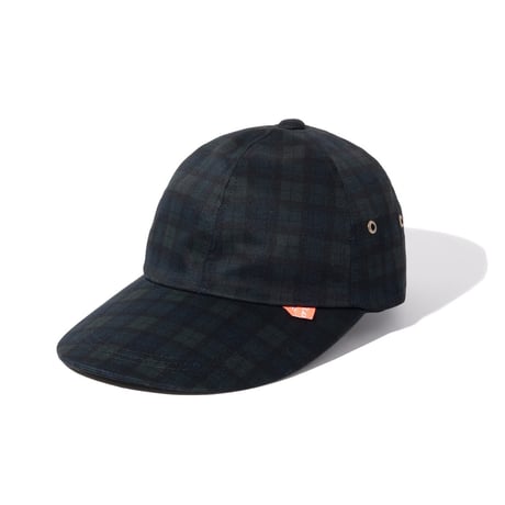 FLATLUX Pop Longbill Cap (Black Watch, Dark Teal)｜フラットラックス ポップ ロングビルキャップ（ブラックウォッチ/ダークティール）