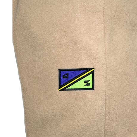 JOHN SOFIA After Zone Fleece Trousers (Beige/Black)｜ジョンソフィア アフターゾーン フリーストラウザーズ（ベージュ/ブラック）