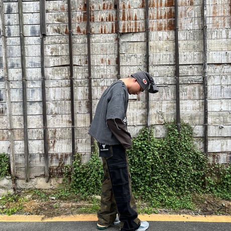 VALABASAS COOP CARGO PANTS (CAMO&BLACK)｜ヴァラバサス クープ カーゴパンツ（カモ＆ブラック）
