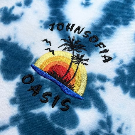 JOHN SOFIA “OASIS” Tie-Dye Tee (Deep and Shallow)｜ジョンソフィア “オアシス” タイダイTシャツ（ディープ＆シャロー）