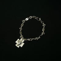 JOHN SOFIA Jesus Cross Bracelet (Silver)｜ジョンソフィア ジーザスクロスブレスレット（シルバー）