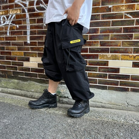 ADG Nylon Easy Cargo Pants (Blk)｜ADG ナイロン イージーカーゴパンツ（ブラック）