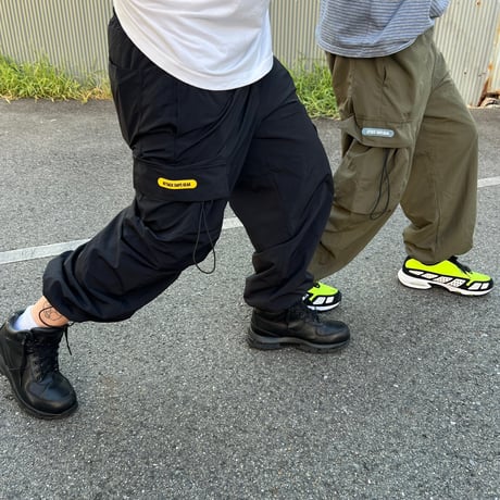 ADG Nylon Easy Cargo Pants (Olv)｜エーディージー ナイロン イージーカーゴパンツ（オリーブ）
