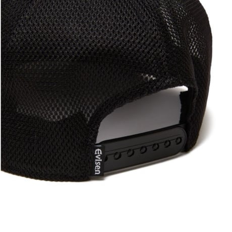 EVISEN COLLEGE MESH CAP (BLACK)｜エヴィセン カレッジ メッシュ キャップ（ブラック）