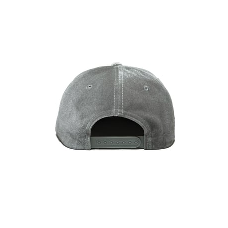 ADG Metal Face Velvet Snapback (Gray)｜エーディージー メタルフェイス ベルベット スナップバック（グレー）
