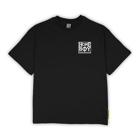 HOMEBOY OLD SCHOOL TEE (BLACK)｜ホームボーイ オールドスクール ティーシャツ（ブラック）