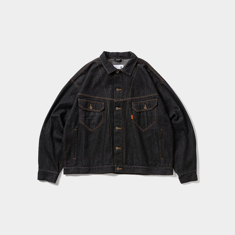 TIGHTBOOTH ブラックデニムジャケット Lサイズ TIGHTBOOTH DENIM JACKET (Black) | タイトブース デニムジャケ