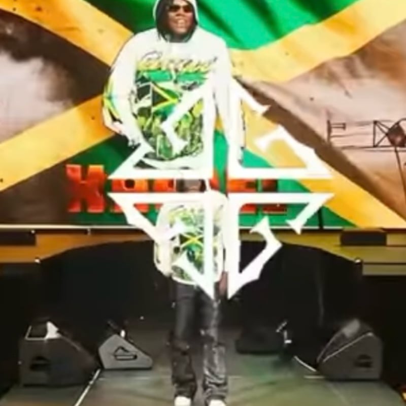 GUAPI × Vybz Kartel World Boss Reign V2 (White)