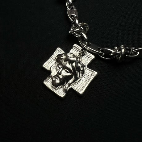 JOHN SOFIA Jesus Cross Bracelet (Silver)｜ジョンソフィア ジーザスクロスブレスレット（シルバー）