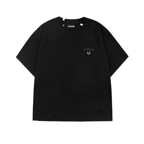 SUPPLIER Disstressed Pierce Tee (BLACK)｜サプライヤー ディストレスト ピアスティー（ブラック）
