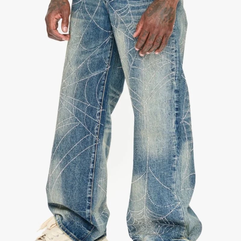 VALABASAS LARRIOT DENIM (DARK BLUE WASH)｜ヴァラバサス