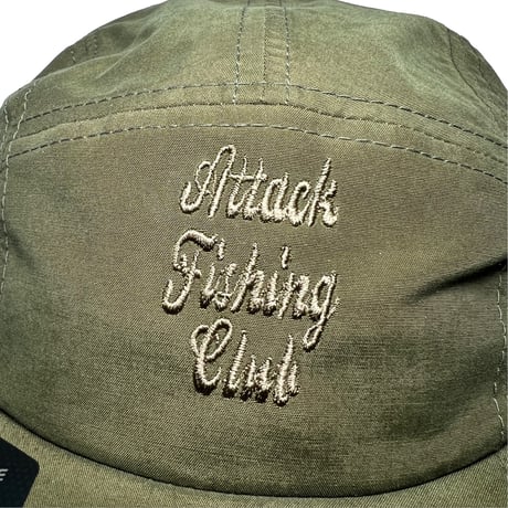 AFC Mini Logo Fisherman Cap “Soft Bill & Water Proof” (Blk, Od)｜エーエフシー ミニロゴ フィッシャーマンキャップ