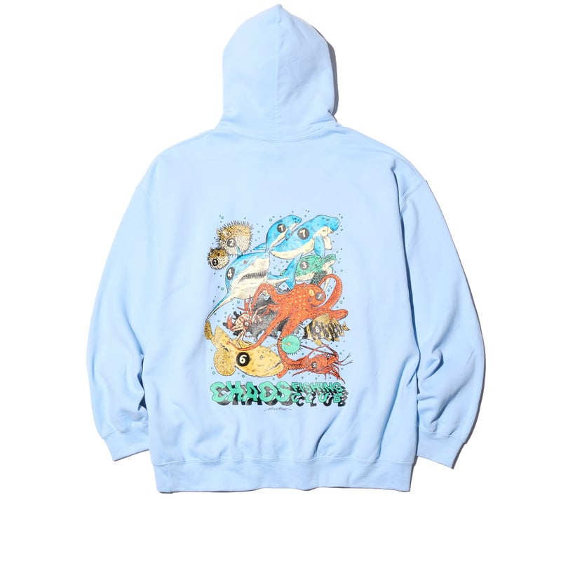 Chaos Fishing Club Road Of The Sea Hoodie (LIGH