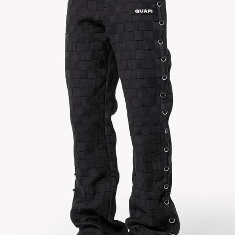 GUAPI Obsidian Black Braided Pant (Black)
