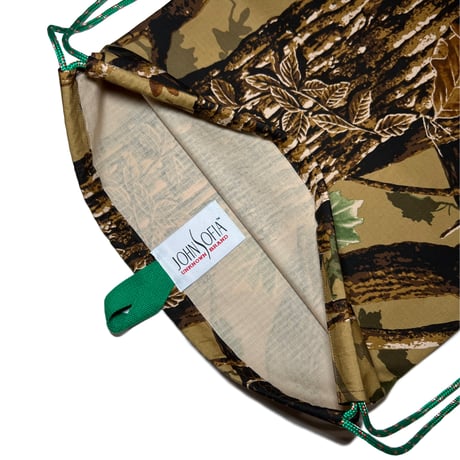JOHN SOFIA Ripstop Knapsack (RealTree/Green)｜ジョンソフィア リップストップナップサック（リアルツリー/グリーン）