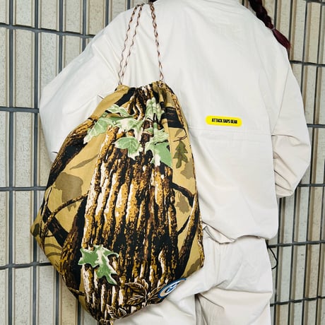 JOHN SOFIA Ripstop Knapsack (RealTree/Beige)｜ジョンソフィア リップストップナップサック（リアルツリー/ベージュ）