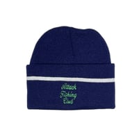 AFC REFLECTIVE LINE W-BEANIE (NAVY)｜エーエフシー リフレクティブライン ダブルビーニー（ネイビー）